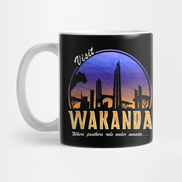 Visit Wakanda by Apgar Arts